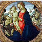 Famous John Paintings - Madonna and Child with Infant, St. John the Baptist and Attending Angel